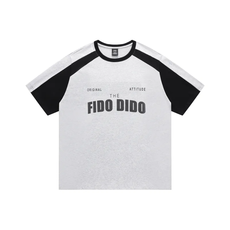 FIDO DIDO Short Sleeved T Shirts Unisex-13