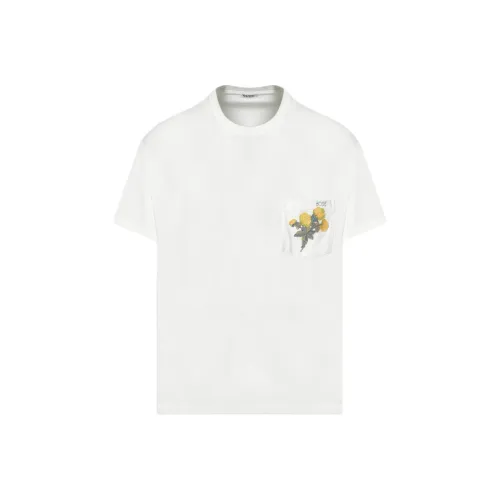 BODE Embroidered Bouquet Pocket Tee