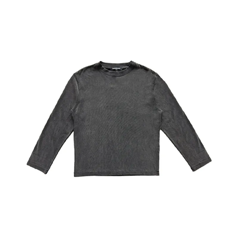 Haonanhuang T Shirt Unisex Washed Gray-0
