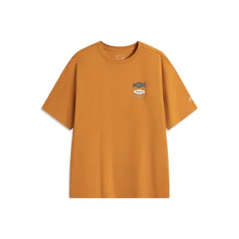 LiNing Sports Life Collection T Shirt Unisex Pear Brown