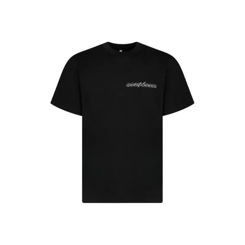 Sunflower Slogan Printed Crewneck T Shirt-0