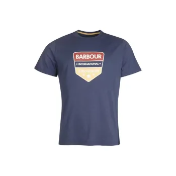 BARBOUR T Shirt Men's Marine Blue