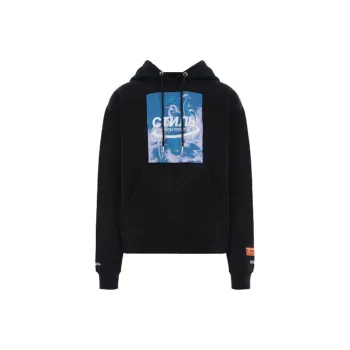 HERON PRESTON Sweatshirts Men Black