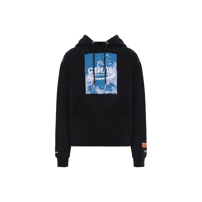 HERON PRESTON Sweatshirts Men Black-0