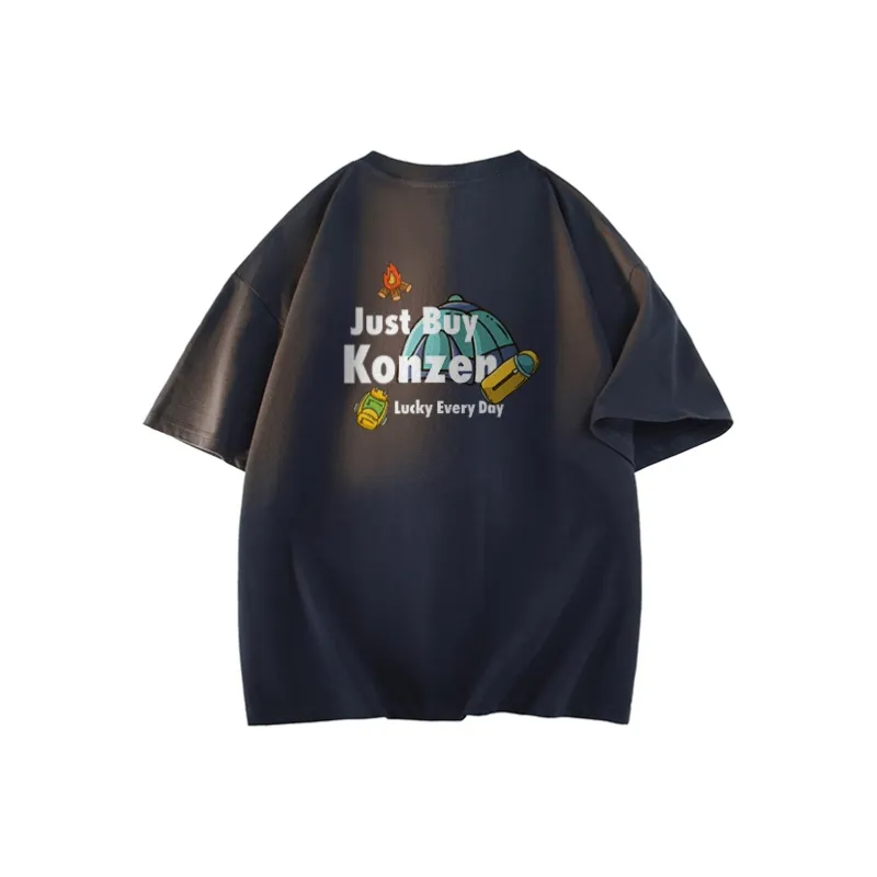 KONZEN· T Shirt Unisex 100% Cotton White-10