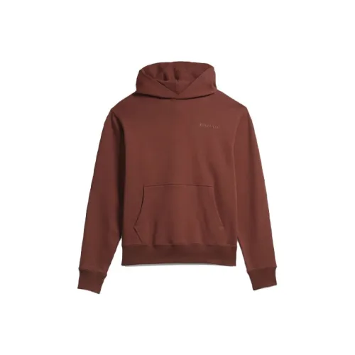 Adidas Originals BW BASICS HOOD Sweatshirts Unisex Dark Brown
