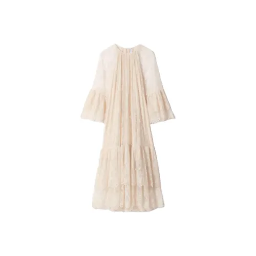 Other Stories Long Sleeved Dress Women's Cream