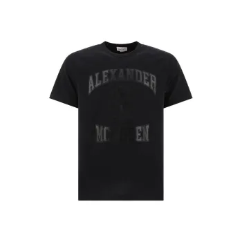 Alexander McQueen Graphic Printed Crewneck T Shirt