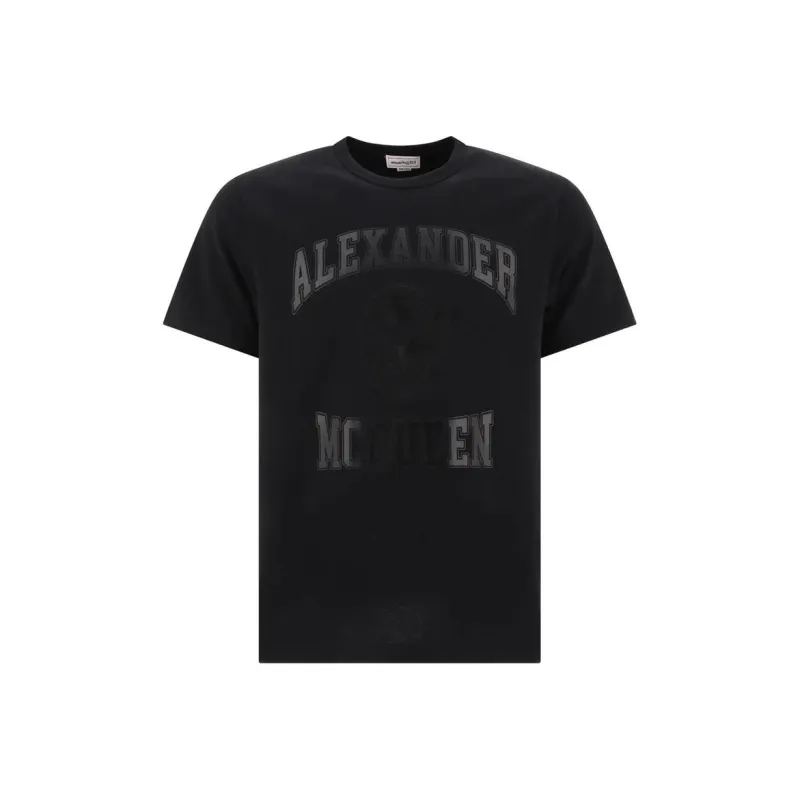 Alexander McQueen Graphic Printed Crewneck T Shirt-0