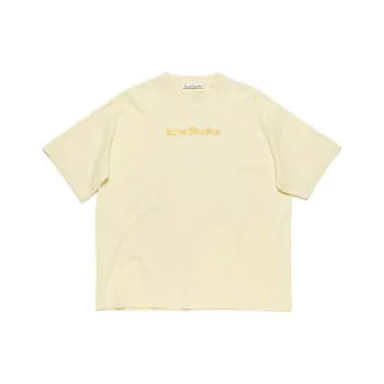 Acne Studios Blurred Logo Relaxed Fit T Shirt