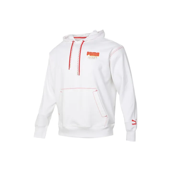 PUMA Sweatshirts Men White-0
