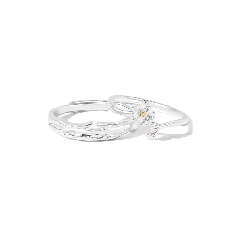 Strange S999 Fine Silver Rings Unisex-0
