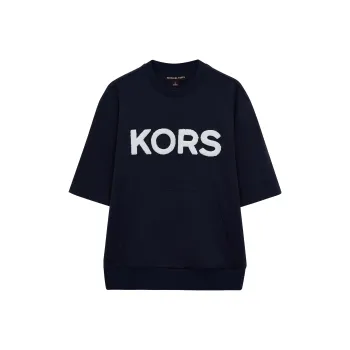 MICHAEL KORS Sweatshirts Men Navy Blue