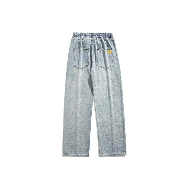 Ghost Mask Jeans Unisex Light Blue-1