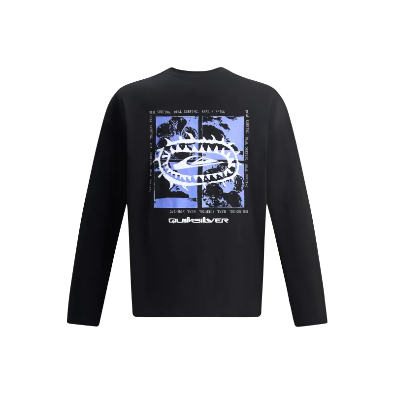 Quiksilver T-Shirt Unisex Black-0