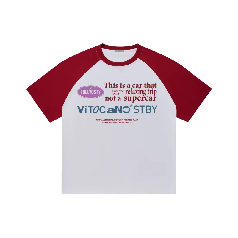 Vitocano T-Shirt Unisex White & Navy Blue-3