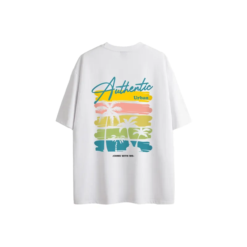 URBAN AUTHENTIC T Shirts Unisex-0