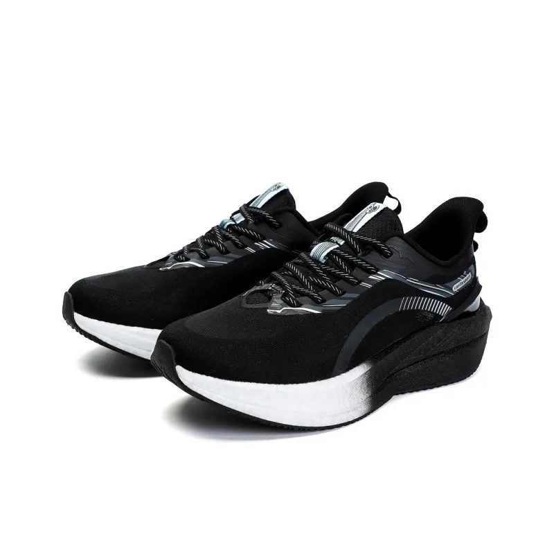 CariteSport Running Shoes Men Low Top White, Black, Green-13