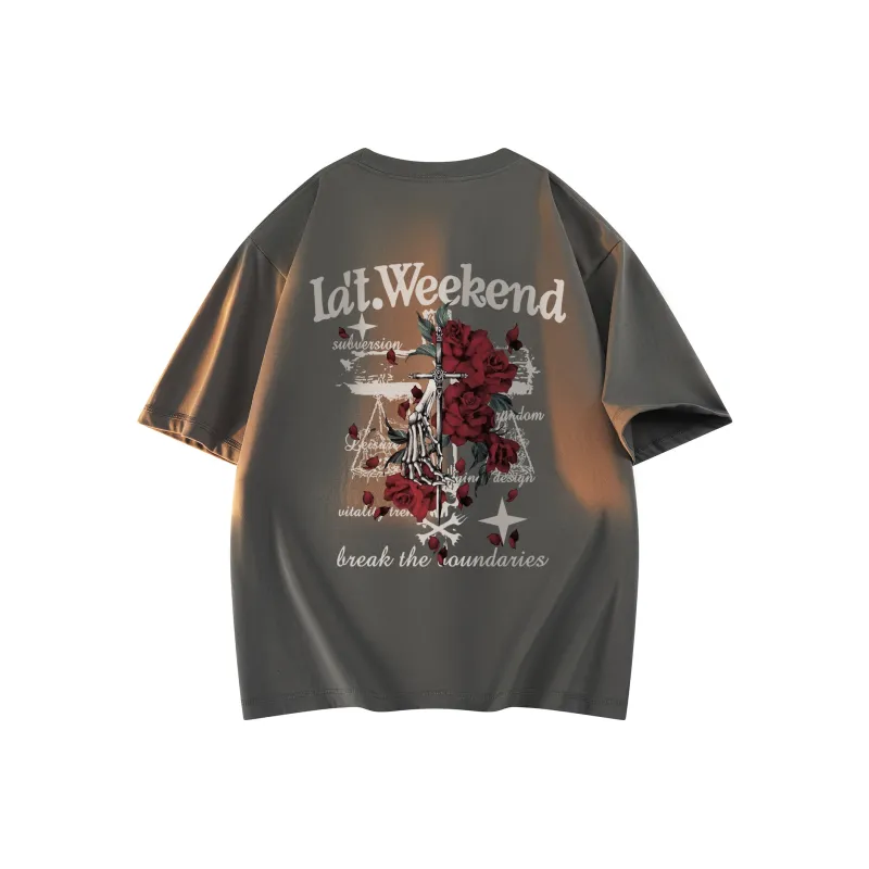 LA'T.WEEKEND T Shirts Unisex-4