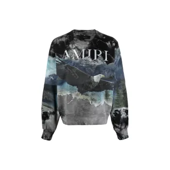 AMIRI Eagle Bleach Crew