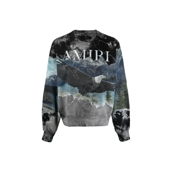 AMIRI Eagle Bleach Crew-0
