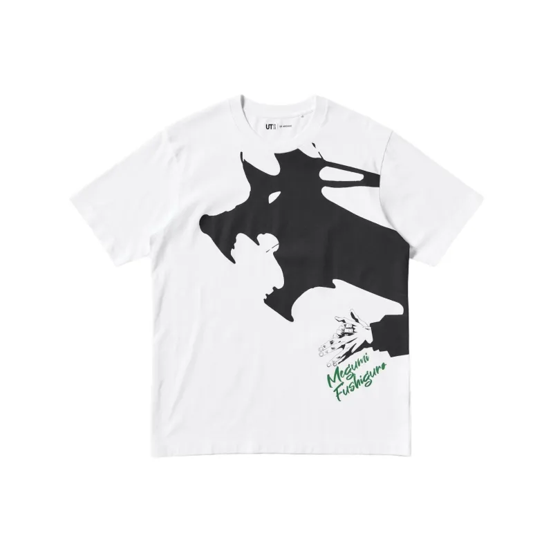 UNIQLO X Spell Fight Co titled Series T Shirt Unisex White-0