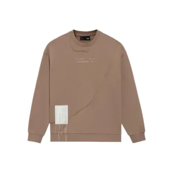 LiNing CF Sweatshirt Unisex Ginger Bread Brown