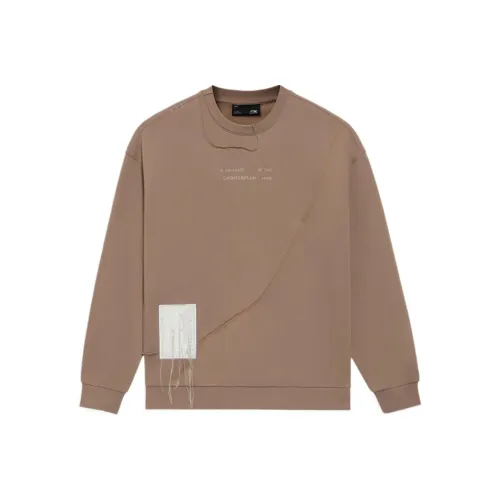 LiNing CF Sweatshirt Unisex Ginger Bread Brown