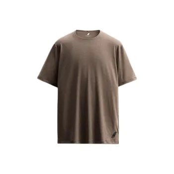 ZARA T Shirts Men Dark Brown