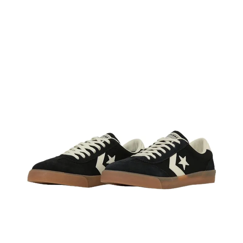 Converse ROADCLASSIC SK OX Abrasion Resistant Low Top Skateboard Shoes Unisex Black White-2