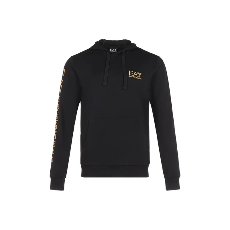 EMPORIO ARMANI EA7 Sweatshirt Men's Black Gold-0