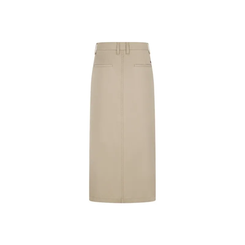 Tommy Hilfiger Casual Short Skirts Women's Khaki AEG-1