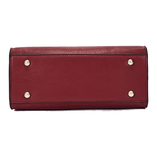 ST&SAT Synthetic Leather Shoulder Bag, Crossbody Bag, Handbag Regular Women's Red-8