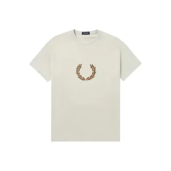FRED PERRY SS24 T Shirt Men's Beige