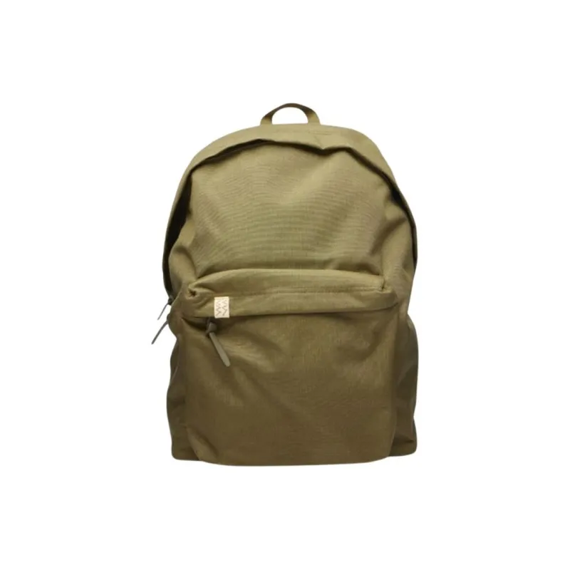 Visvim Nylon Backpack Unisex Olive Green-0