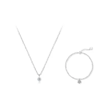 JUICY GRAPE Zircon Necklaces Women's
