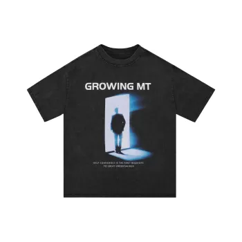MT99 T Shirt Unisex Washed Black
