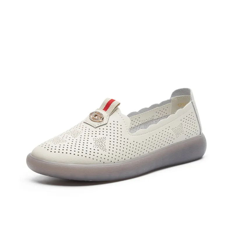 AOKANG Loafers Women's Black/Ecru-6