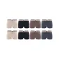 8 Pack (Dark Gray 2+Apricot 2+Black 2+Coffee 2)