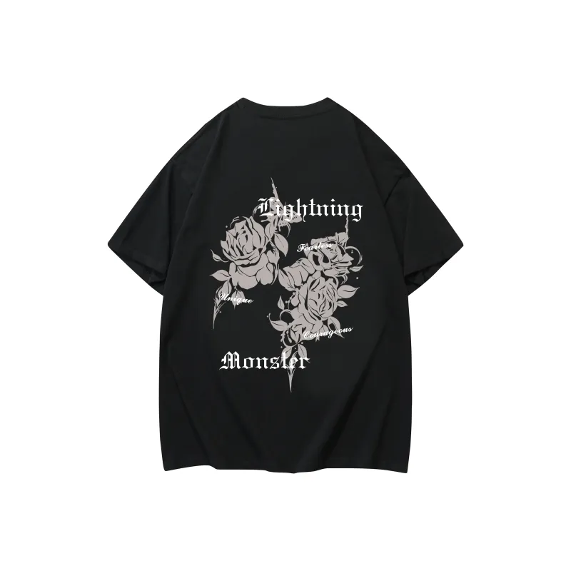 LIGHTNING MONSTER T Shirt Top Unisex-0