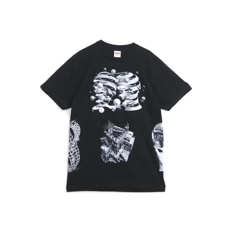 Supreme Mc Escher Collage Tee-0
