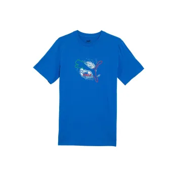 PUMA T Shirts Men Dark Blue