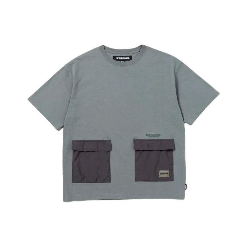 NEIGHBORHOOD Design Cotton T shirt-0