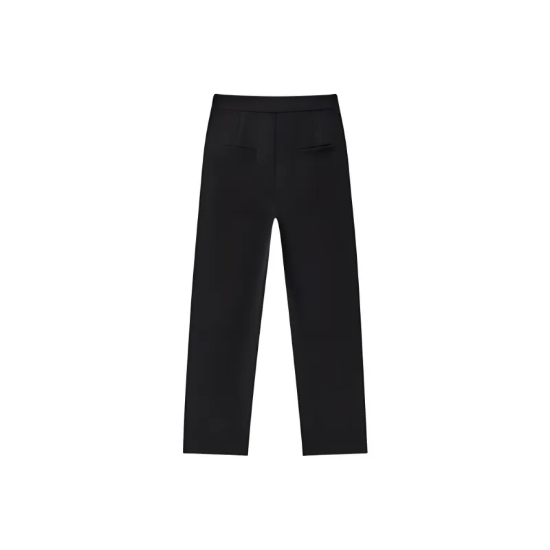 EICHITOO Casual Pants Women's Black 02-1