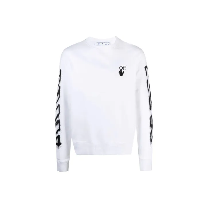 OFF WHITE Spray Marker Arrows Sweatshirt-0