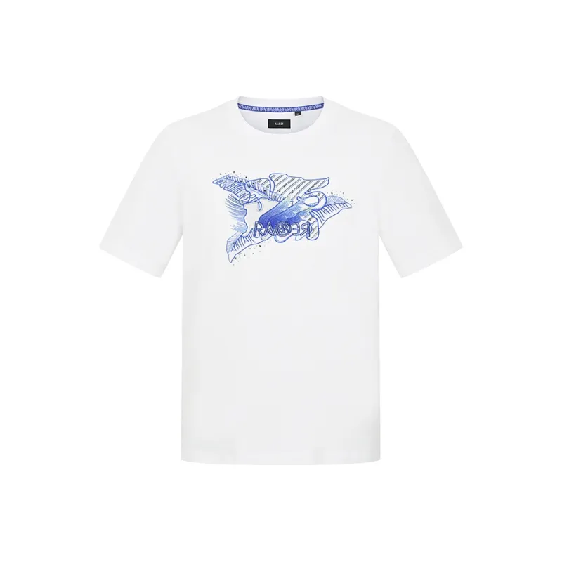 RARE Short-Sleeved T-Shirts Men's White-0