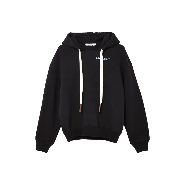 AMBUSH Logo-print Cotton Hoodie-0