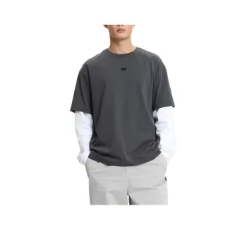 New Balance Uniessentialcenter T Shirt Men's Dark Gray