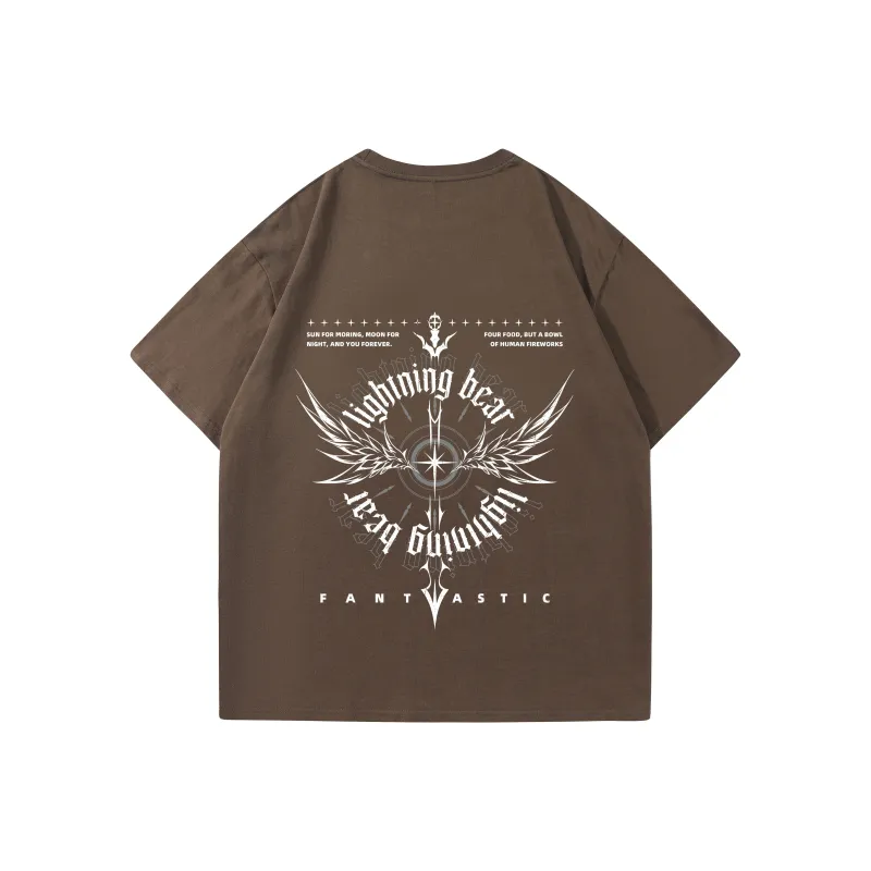 LIGHTNING BEAR T Shirts Unisex-10