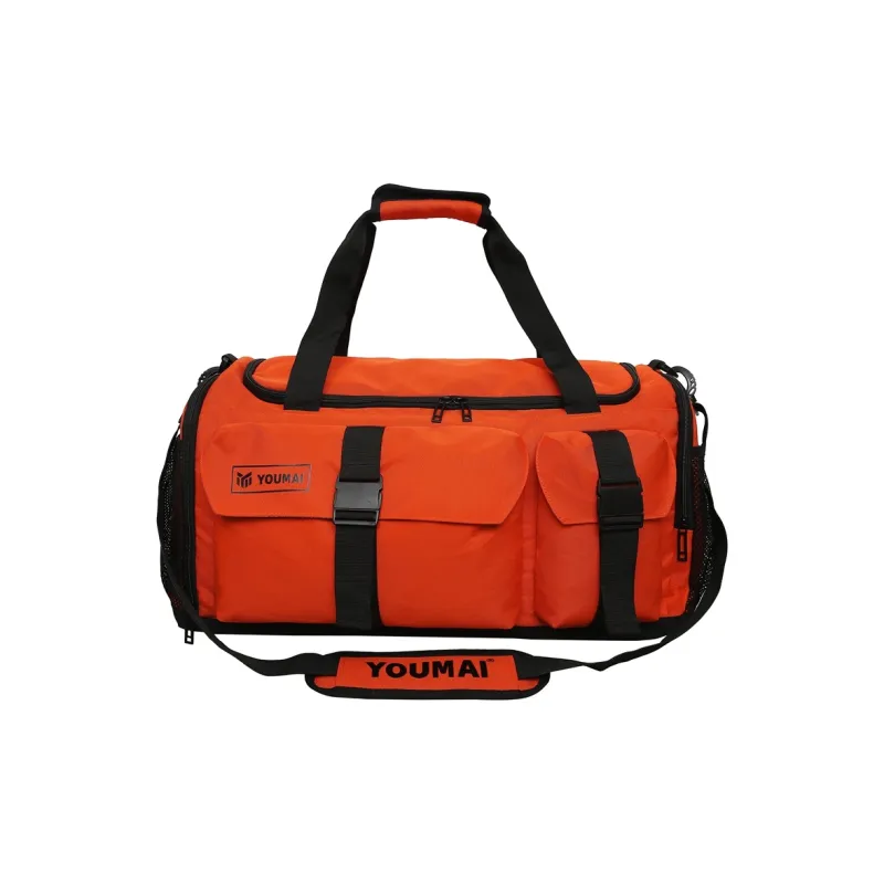 Deli Bear Oxford Gym Bag Unisex Black/Pink/Gray/Burgundy/Yellow/Purple/Turquoise/Orange-21